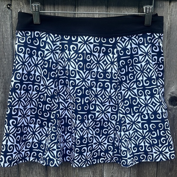 Rip Skirt Hawaii Navy/White Velcro Wrap Around Beach Skirt,Small - Picture 8 of 11